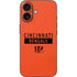 NFL Cincinnati Bengals Orange Performance Series iPhone 16 Skin