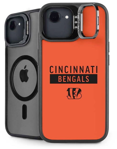 NFL Cincinnati Bengals Orange Performance Series iPhone 16e Kickstand Case