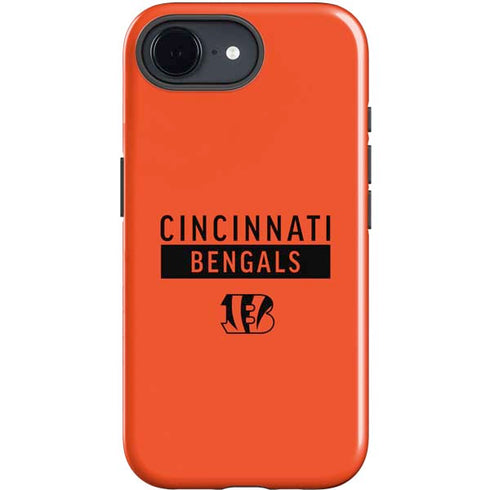 NFL Cincinnati Bengals Orange Performance Series iPhone 16e Impact Case