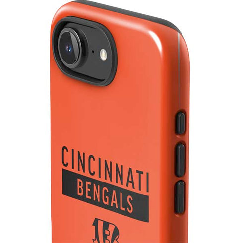NFL Cincinnati Bengals Orange Performance Series iPhone 16e Impact Case