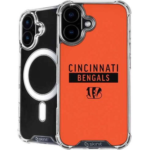 NFL Cincinnati Bengals Orange Performance Series iPhone 17 MagSafe Case
