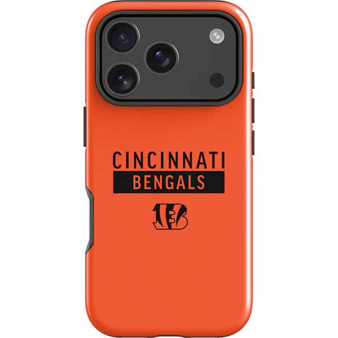 NFL Cincinnati Bengals Orange Performance Series iPhone 18 Pro Impact Case