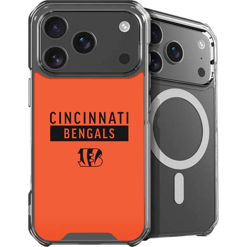 NFL Cincinnati Bengals Orange Performance Series iPhone 18 Pro MagSafe Case