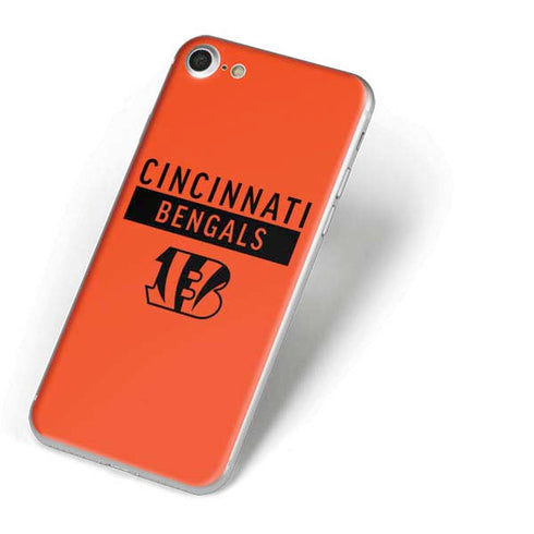NFL Cincinnati Bengals Orange Performance Series iPhone 8 Skin