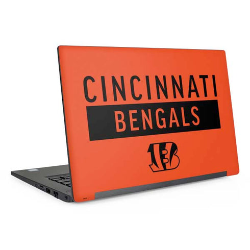 NFL Cincinnati Bengals Orange Performance Series Dell Latitude Skin