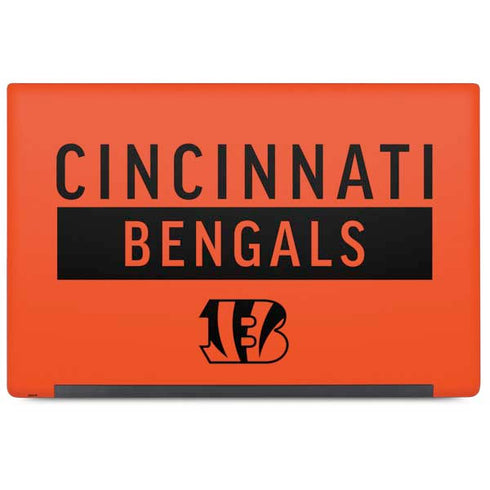 NFL Cincinnati Bengals Orange Performance Series Dell Latitude Skin
