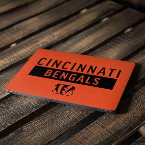 NFL Cincinnati Bengals Orange Performance Series Apple MacBook Air Skin
