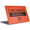 NFL Cincinnati Bengals Orange Performance Series MacBook Skins