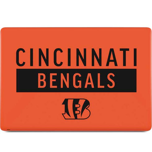 NFL Cincinnati Bengals Orange Performance Series MacBook Skins