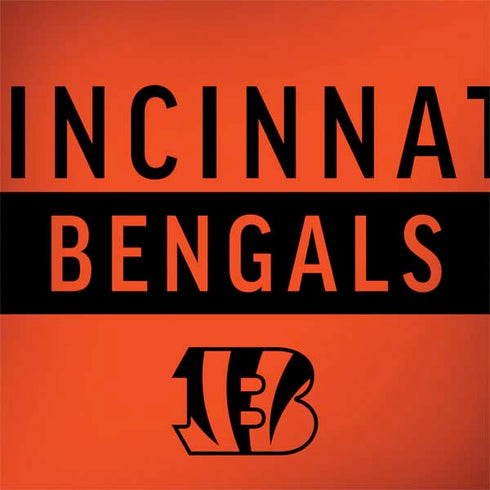 NFL Cincinnati Bengals Orange Performance Series MacBook Skins
