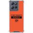 NFL Cincinnati Bengals Orange Performance Series Moto G 5G (2025) Clear Case