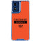 NFL Cincinnati Bengals Orange Performance Series Moto G 5G (2024) Clear Case