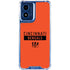 NFL Cincinnati Bengals Orange Performance Series Moto G 5G (2024) Clear Case