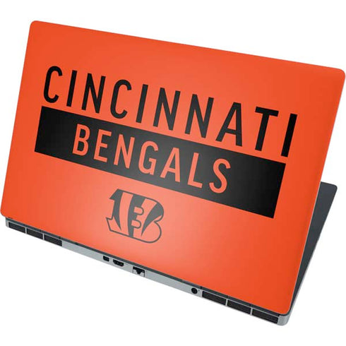 NFL Cincinnati Bengals Orange Performance Series Dell Precision Skin