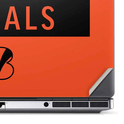 NFL Cincinnati Bengals Orange Performance Series Dell Precision Skin