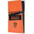 NFL Cincinnati Bengals Orange Performance Series PS5 Pro Console Skin