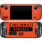 NFL Cincinnati Bengals Orange Performance Series Steam Deck Handheld Gaming Computer OLED Skin