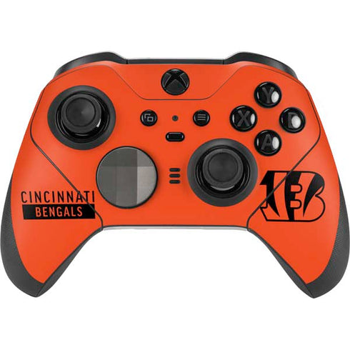 NFL Cincinnati Bengals Orange Performance Series Xbox Elite Wireless Controller Series 2 Skin