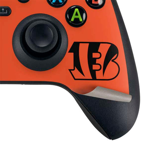 NFL Cincinnati Bengals Orange Performance Series Xbox Series X Bundle Skin