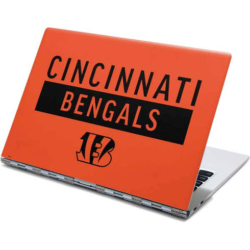 NFL Cincinnati Bengals Orange Performance Series Yoga 910 2-in-1 14in Touch-Screen Skin