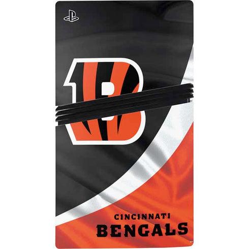 NFL Cincinnati Bengals PS5 Pro Disk Console Skin