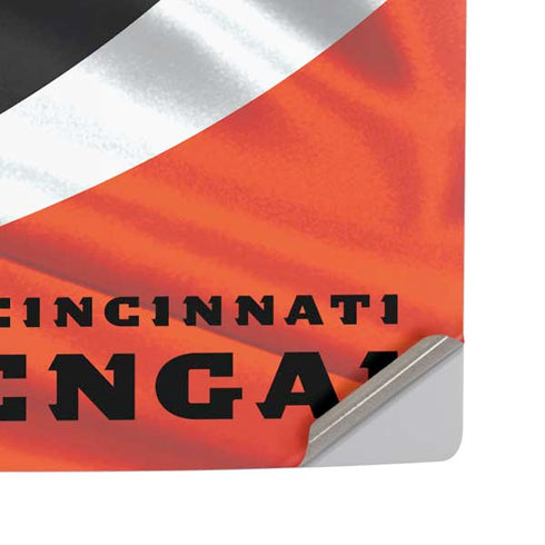 NFL Cincinnati Bengals PS5 Pro Disk Console Skin