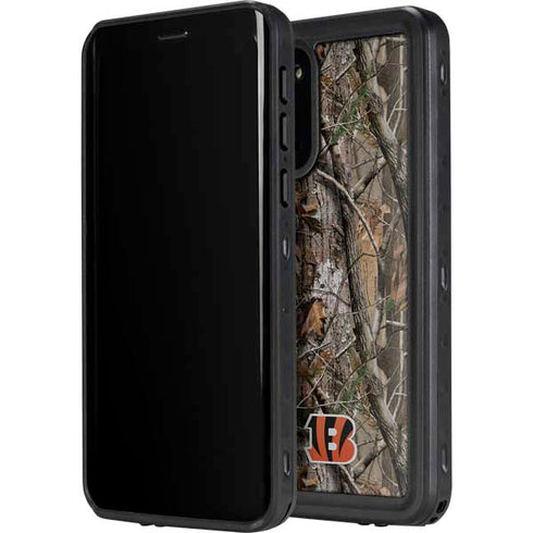 NFL Cincinnati Bengals Realtree AP Camo Galaxy S20 Plus Waterproof Case