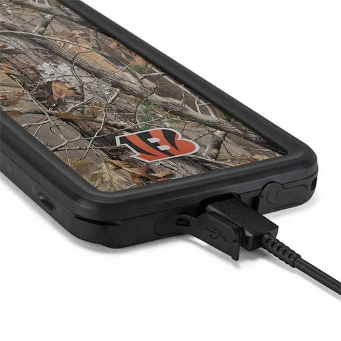 NFL Cincinnati Bengals Realtree AP Camo Galaxy S20 Plus Waterproof Case