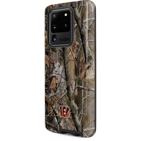 NFL Cincinnati Bengals Realtree AP Camo Galaxy S20 Ultra 5G Pro Case