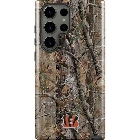 NFL Cincinnati Bengals Realtree AP Camo Galaxy S23 Ultra Pro Case