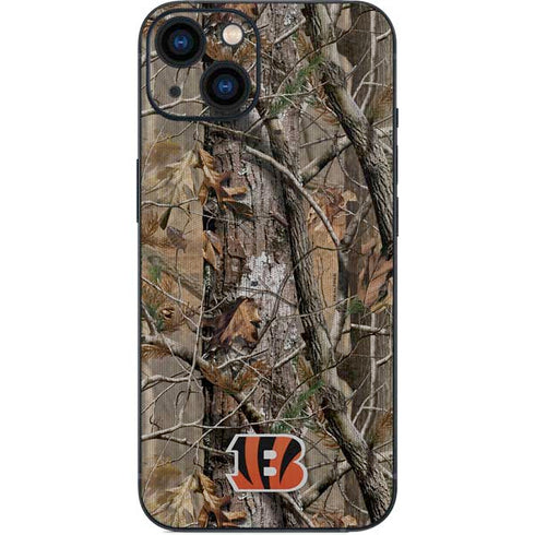 NFL Cincinnati Bengals Realtree AP Camo iPhone Skins