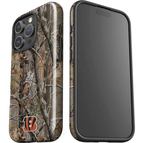 NFL Cincinnati Bengals Realtree AP Camo iPhone 16 Pro Impact Case