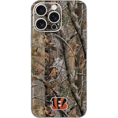 NFL Cincinnati Bengals Realtree AP Camo iPhone 16 Pro Max Skin