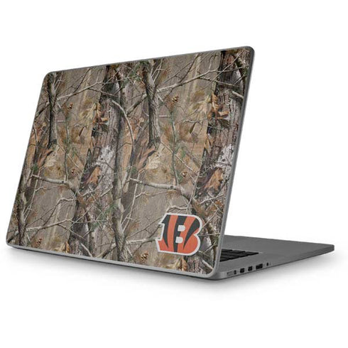 NFL Cincinnati Bengals Realtree AP Camo Apple MacBook Pro 17-inch Skin