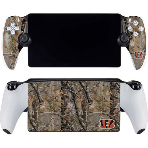 NFL Cincinnati Bengals Realtree AP Camo PlayStation Portal Remote Player Skin