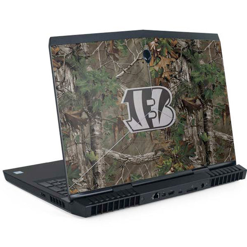NFL Cincinnati Bengals Realtree Xtra Green Camo Dell Alienware Skin