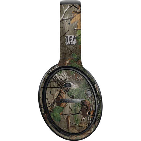 NFL Cincinnati Bengals Realtree Xtra Green Camo Bose QuietComfort 35 II Headphones Skin