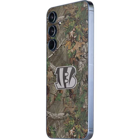NFL Cincinnati Bengals Realtree Xtra Green Camo Galaxy A35 5G Skin