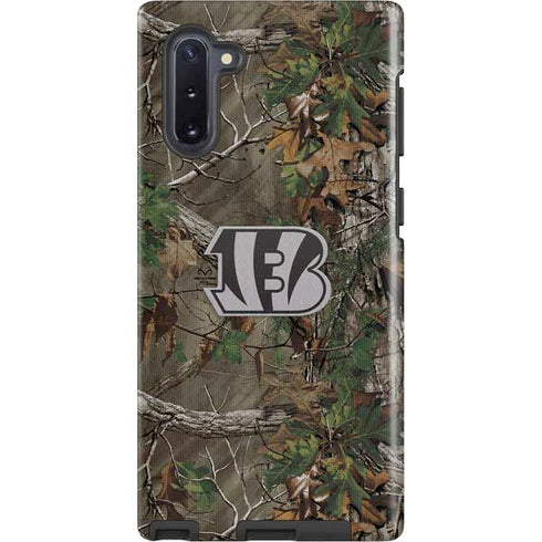 NFL Cincinnati Bengals Realtree Xtra Green Camo Galaxy Cases