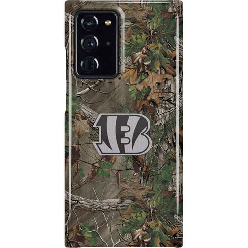 NFL Cincinnati Bengals Realtree Xtra Green Camo Galaxy Cases