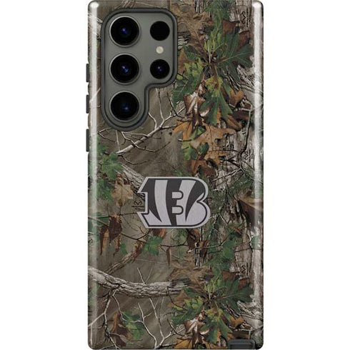 NFL Cincinnati Bengals Realtree Xtra Green Camo Galaxy S23 Ultra Pro Case