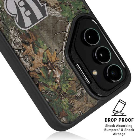 NFL Cincinnati Bengals Realtree Xtra Green Camo Galaxy S25 Ultra Kickstand Case