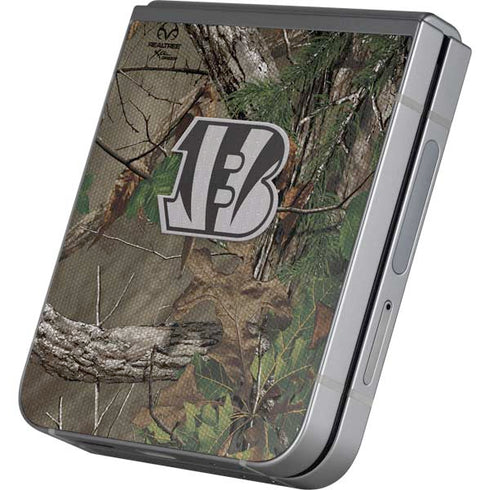 NFL Cincinnati Bengals Realtree Xtra Green Camo Galaxy Z Flip6 Skin