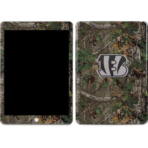 NFL Cincinnati Bengals Realtree Xtra Green Camo Apple iPad Skin