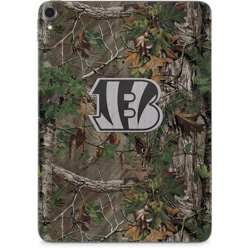 NFL Cincinnati Bengals Realtree Xtra Green Camo Apple iPad Pro Skin