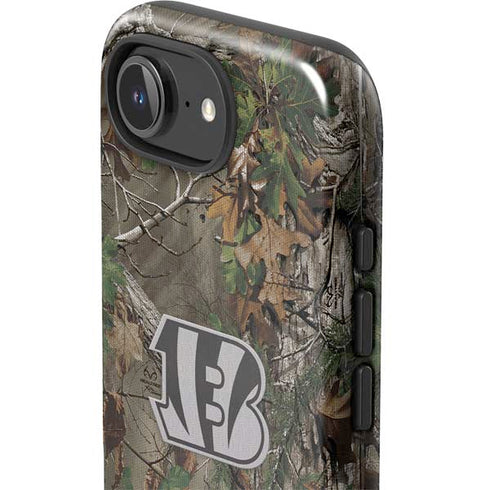 NFL Cincinnati Bengals Realtree Xtra Green Camo iPhone 16e Impact Case