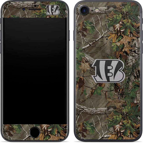 NFL Cincinnati Bengals Realtree Xtra Green Camo iPhone 8 Skin