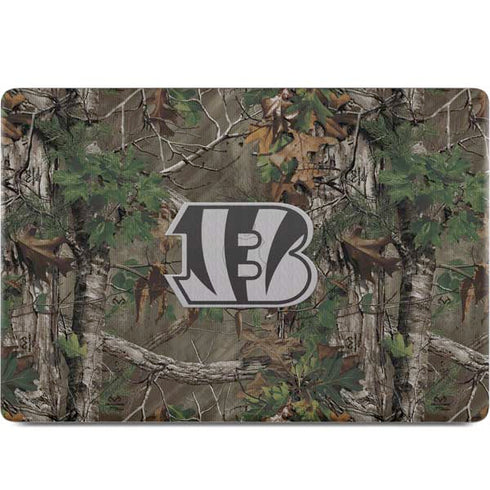 NFL Cincinnati Bengals Realtree Xtra Green Camo MacBook Skins