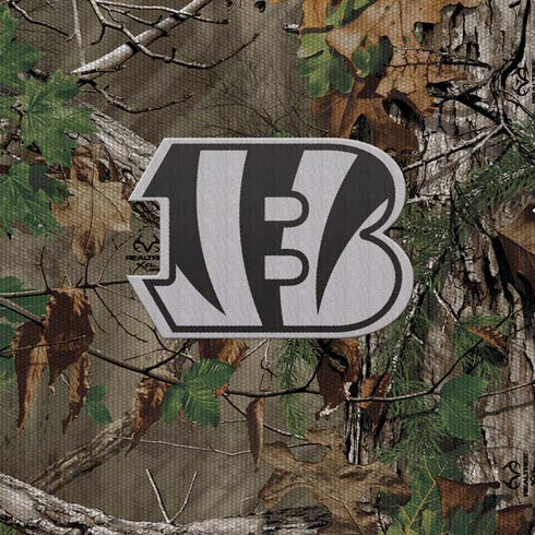 NFL Cincinnati Bengals Realtree Xtra Green Camo PS4 Console Skin