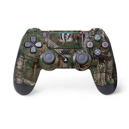 NFL Cincinnati Bengals Realtree Xtra Green Camo PS4 Pro/Slim Controller Skin